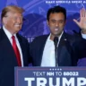 Vivek Ramaswamy with Trump